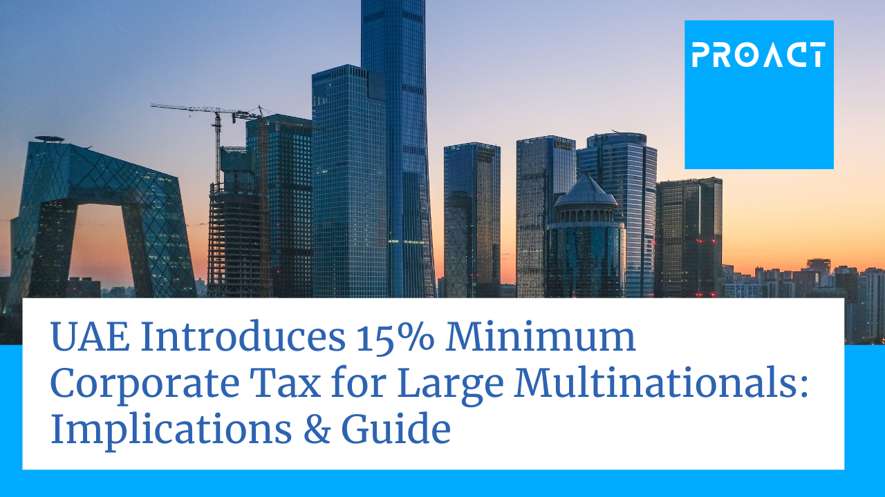 15% Minimum Corporate Tax for Large Multinationals