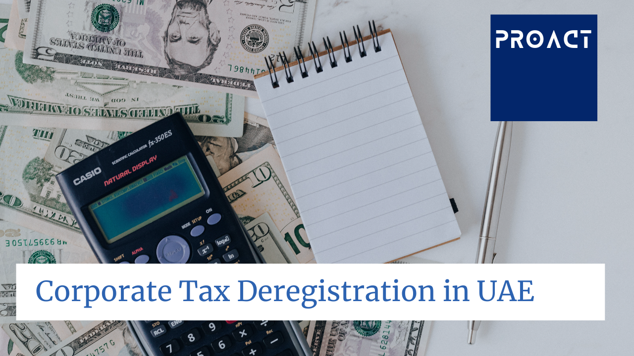 Corporate Tax Deregistration in UAE
