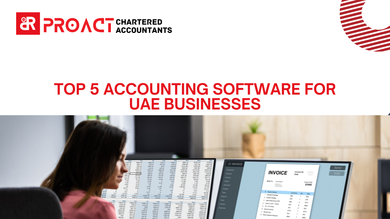 Top 5 Accounting Software for UAE Businesses