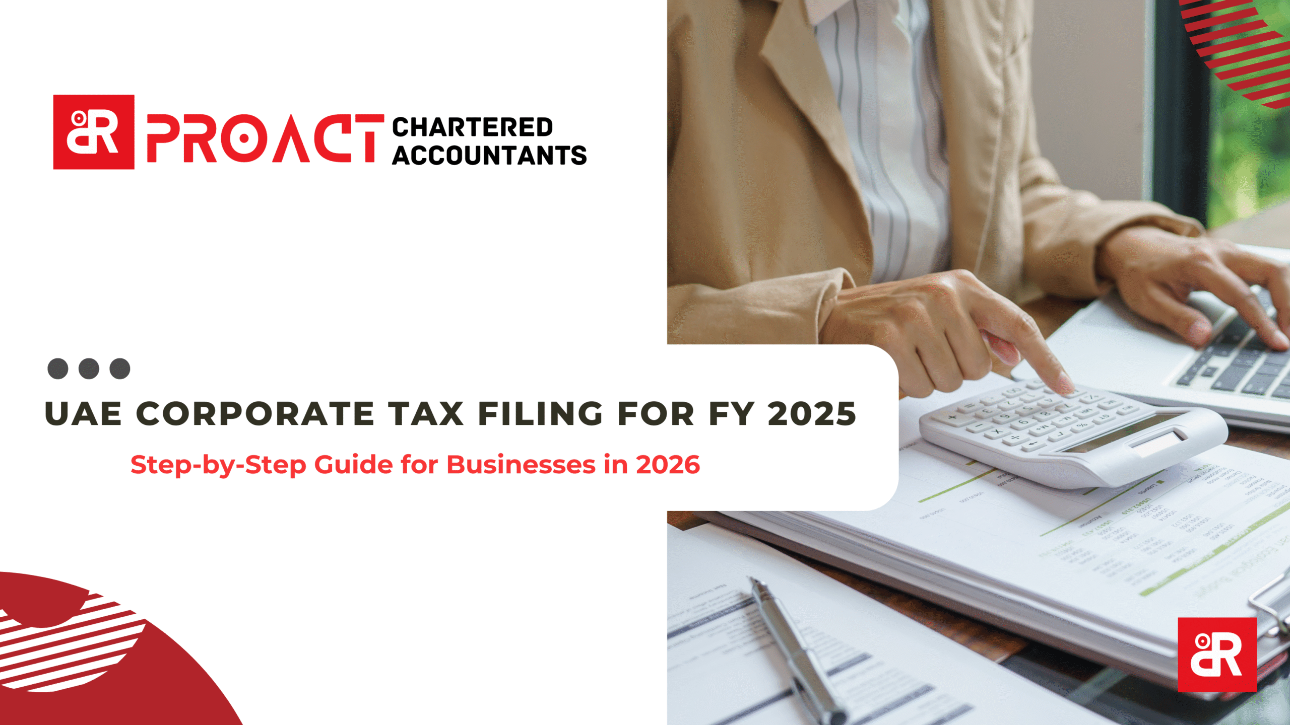 UAE Corporate Tax Filing for FY 2025